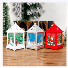 Рождественский подсвечник, подвесной светильник, подвесная настольная лампа, украшение, Лось/Снеговик/Санта для подарка, праздничные, вечерние, дерево 2024 - купить недорого