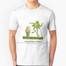 Frog And Toad Forever T Shirt 100% Pure Cotton Frog And Toad Frog Toad Cottagecore Frogs Cute Meme Toads Adorable Animals 2024 - buy cheap