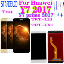 For HUAWEI Y7 2017 Y7 Prime 2017 LCD Display Touch Screen Digitizer For Huawei Y7 Prime 2017 LCD  TRT-L21 TRT-LX1 2024 - buy cheap