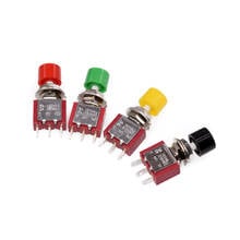 5Pcs 1 NO 1 NC 6mm 3pins Mini Momentary Unlock Automatic return Push Button Switch ON-(ON) 2A 250VAC/5A 120VAC Toggle Switches 2024 - buy cheap