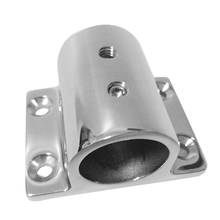Marine Boat Hand Rail Fitting 90 Degree Stanchion Base for 7/8" 22mm Tube 2024 - buy cheap