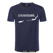 Camiseta masculina com estampa de peixe submarina, camiseta de manga curta com gola redonda, camisa casual 2024 - compre barato