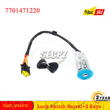 Ignition Starter Lock Switch Barrel+2 Keys for Renault Clio1998-2005MEGANE SCENIC MK1 1996-2003 7701471220 7701471098 7701469419 2024 - buy cheap