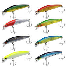 3pcs/Lot 7.5g 8.5cm Artificial Floating Minnow Lure Barra Trout Redfin Bream Long Cast Fishing Lures Hard Body Swimbait Tackle 2024 - buy cheap