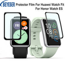 Защитная пленка для экрана, 3D изогнутая Защитная пленка с полным покрытием для смарт-часов Honor Watch ES, Защитная пленка для часов Huawei 2024 - купить недорого