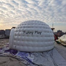 Tienda de campaña inflable para escenario, cúpula de igloo de alta calidad, juguete, fiesta de boda, casa de burbujas para acampar 2024 - compra barato