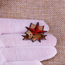 USSR CCCP-insignia de Estrella Roja, pin de esmalte patriótico retro 2024 - compra barato