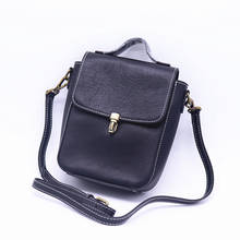 Female Bag Multi-function Small purse Mini Messenger Bags Real Leather Women Bags 2020 Vintage Lady Flap Shoulder Crossbody Bags 2024 - buy cheap