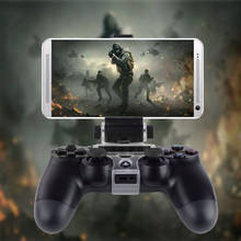 Suporte do telefone celular para o jogo ps4 gamepad suporte flexível e durável do telefone móvel inteligente grampo braçadeira suporte de montagem 2024 - compre barato