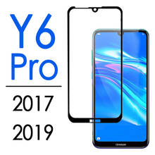 Защитное стекло для huawei Y6 Pro 2019 2017 Y 6 Y6Pro 6Y Y6Pro2019 Y6Pro2017 Защитная пленка для экрана из закаленного стекла 2024 - купить недорого