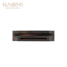 NAOMI Ukulele Rosewood Bridge Slotted For 4 String Ukulele 23 Inch Hawaii Guitar Accessories Replacement 2024 - buy cheap