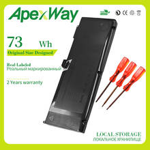 Apexway 73Wh A1321 New Laptop Battery For Apple Macbook Pro 15" inch A1286 2009 2010 year Version 020-6380-A 2024 - buy cheap