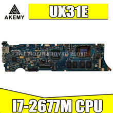UX31E For ASUS ZenBook UX31E motherboard ux31e mainboard Laptop motherboard Integrated DDR3 I7-2677M/i7-2640M cpu Test work 100% 2024 - buy cheap