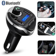 Bluetooth Handsfree Kit Type-C Usb Car Charger Fm Transmitter Radio Tf Card Music Mp3 Player Wireless Hands-Free Car Kit 2024 - buy cheap