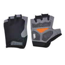 Guantes de silicona para ciclismo Unisex, antideslizantes, antisudor, de medio dedo, transpirables, antigolpes, para bicicleta 2024 - compra barato