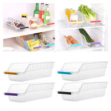 Домашняя кухонная подставка для холодильника, органайзер для хранения, полка для хранения, контейнер для хранения еды 2024 - купить недорого