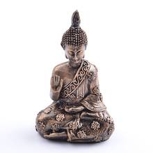 Статуя Будды для медитации, скульптура ручной работы, статуэтка, украшение дома, аксессуары 2024 - купить недорого