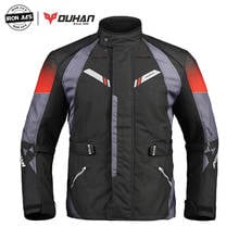 DUHAN Motorcycle Jacket Men Autumn Winter Touring Jacket Protective Gear Waterproof Cold-proof Motorbike Riding Clothing 2024 - buy cheap