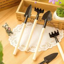 New Home Gardening Tool Set Balcony Home-grown Mini Digging Suits Three-piece Shovel Rake Garden Tools Combination 2024 - buy cheap