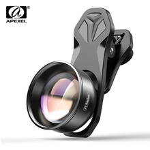 APEXEL 2X HD телескоп объектив Профессиональный портрет телефото зум + CPL Звездный фильтр для iPhone Xiaomi все смартфон Прямая поставка 2024 - купить недорого