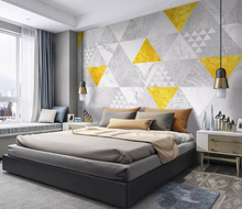 Пользовательские обои 3D современный геометрический узор 3D Настенные обои для гостиной спальни обои домашний Декор 3D настенные фрески 2024 - купить недорого