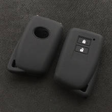 Funda de goma de silicona para lexus, protector de 2 botones, NX200T, NX300H, LX570 2024 - compra barato