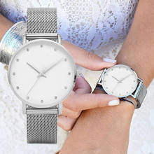 New Fashion Luxury Crystal Women Watches Ladies Fashion Stainless Steel Quartz Watch Relogio Feminino Montre Femme Relojes Mujer 2024 - buy cheap