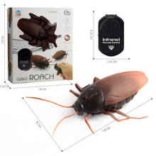 Remote Control Roach Simulation Insect Spider Infrared RC Cockroach Electric Kids Toys 2024 - buy cheap