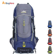 Outdoor Large Capacity Mountaineering Bag Waterproof Nylon Wear Resistant Travel Bags Trekking Camping Shoulders Sports Backpack 2024 - buy cheap