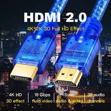 Shuliancable HDMI-compatible 2.0 Cable Full length 4K 60Hz Cable HDR 3m 5m 10m for HDTV LCD Laptop XBOX PS3 4K HDMI 2024 - buy cheap