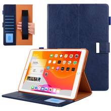 For ipad 9 2021 case Luxury TPU Leather Soft pro 10.5 Cover for ipad 10.2 7th 8th 9th Generation air 3 10.5 case with Hand Strap 2024 - buy cheap