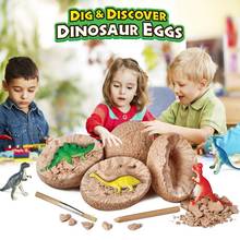 Dinosaur Eggs Toys Digging Fossils Excavation Dinosaur Toys Kids Learning Educational Party Funny Gifts Toy for Girl Boy 2024 - buy cheap
