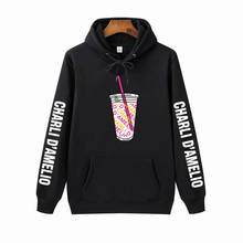 Harajuku gelo café splatter hoodies moletom masculino e feminino oversized hoodie charli damelio pullover unisex traje agasalho 2024 - compre barato