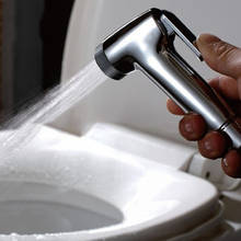 ABS Bidet Spray Chrome Hygienic Muslim Toilet Hand-held Toilet Plating Spray Nozzle Sprinkler Shower Head Bidet Douche hot 2024 - buy cheap