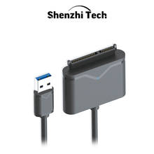 SATA к USB 3,0 адаптер SATA кабель для 2,5 "и 3,5" SSD HDD внешний жесткий диск 2024 - купить недорого