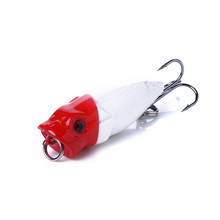 Isca de pesca flutuante popper, isca artificial dura de 3.5cm 2.5g para pesca de carpas, 1 peça 2024 - compre barato