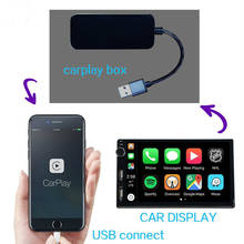 Enlace de coche USB inteligente para Apple CarPlay, Dongle USB para reproductor de navegación Android, Mini USB Carplay Stick para radio de coche Android 2024 - compra barato