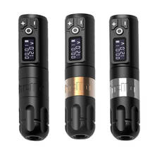 One wireless tattoo machine pen battery coreless motor Lithium Battery Fast Charge Mute Low Vibration 2024 - buy cheap