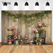 Yeele Wooden Floor Background For Photography Baby Birthday Party Room Decro Flower Photo Backdrop Photozone Photophone Props 2024 - buy cheap