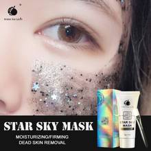 Glitter Star Facial Mask From Black Dots Blackhead Remover Shrink Pores Firming Whitening Moisturizing Peel Off Mask Face Care 2024 - buy cheap