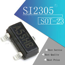 50PCS SMD transistor SOT-23 SI2305 A5SHB MOS tube P-channel FET transistor  2024 - buy cheap