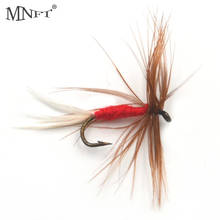 MNFT 6Pieces Dry Flies Artificial Fishing Lures Trout Fishing Crank Hooks 10# 2024 - buy cheap