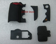 Free Shipping! D700 5 PIECE FRONT/REAR/ GRIP RUBBER with USB rubber SET NEW REPAIR PARTS OEM For NIKON 2024 - buy cheap