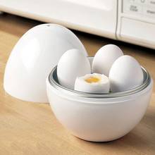 Отпариватель для микроволновых яиц, котельная плита, легкая, быстрая, 5 минут, жесткие или мягкие вареные кухонные инструменты 2024 - купить недорого