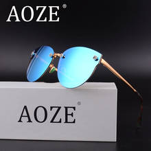 2020 HOT AOZE brand Classic fashion woMen Polarized sunglasses  UV400 Travel Flowers sun glasses oculos Gafas women 2024 - buy cheap