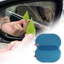 1 Pair Universal Car Motorcycle Rearview Mirror Waterproof Anti-Fog Oval Rainproof Film PET Protective Cover 2024 - buy cheap