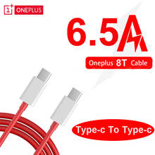 Oneplus-cabo original para recarga, recarga rápida de smartphone 8t, a, entrada tipo c para cabo de dados tipo c, para smartphone one plus 8t 2024 - compre barato