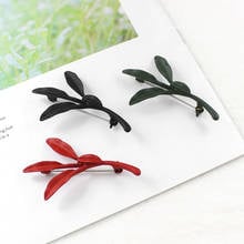 Classical Popular Pins Female Ornaments Unisex Brooch Korean Natural Branch Sawtooth Botany Brooches Collar Clip Jewelry 2024 - buy cheap