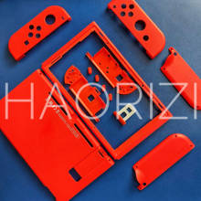 Carcasa de repuesto para Nintendo Switch, carcasa roja para mando de Nintendo Switch NS NX Joy-Con, carcasa frontal, Marco multimedia 2024 - compra barato