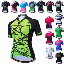 Weimostar Summer Cycling Jersey Women Short Sleeve Pro Bicycle Clothing Breathable mtb Bike Jersey Tops Road Cycling Shirt Ropa 2024 - buy cheap